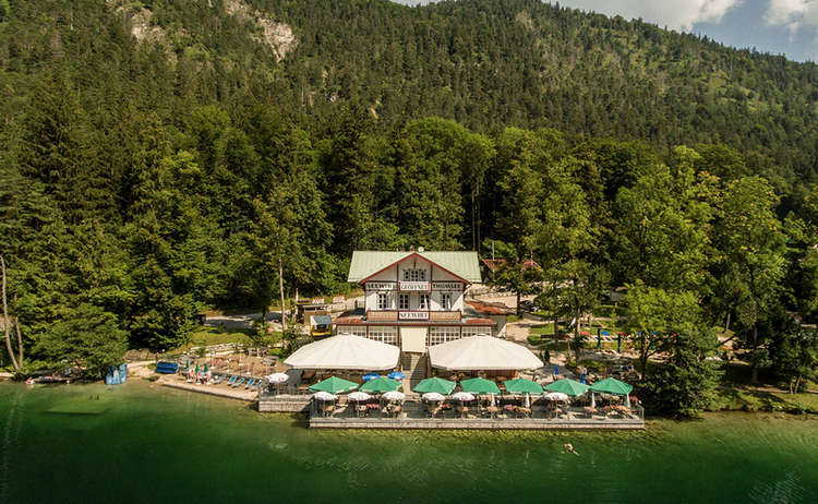 Der Thumsee bei Bad Reichenhall